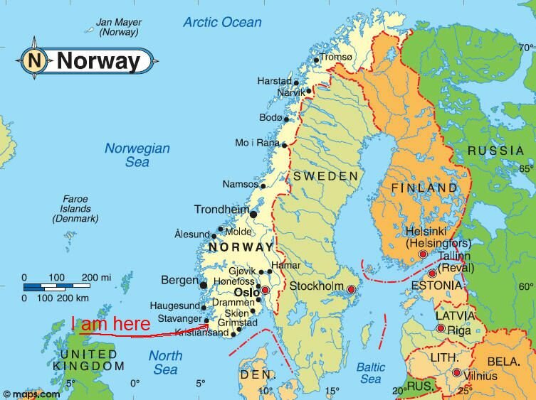 Норвегия - где это?